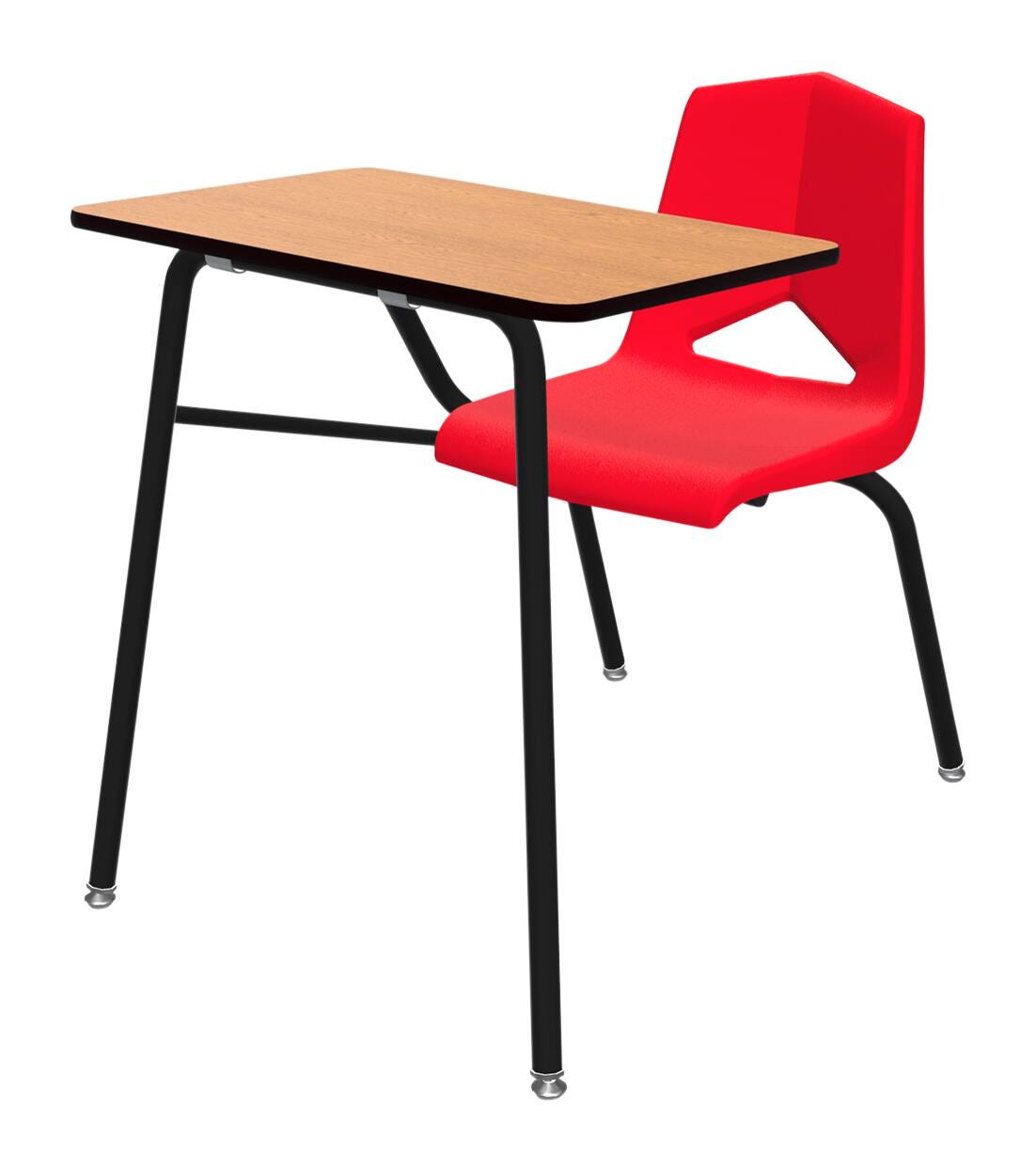 Classroom Select Royal 1400 Four Leg Combination Desk, 18-Inch Seat Height, 29-Inch Desk Height 4001717